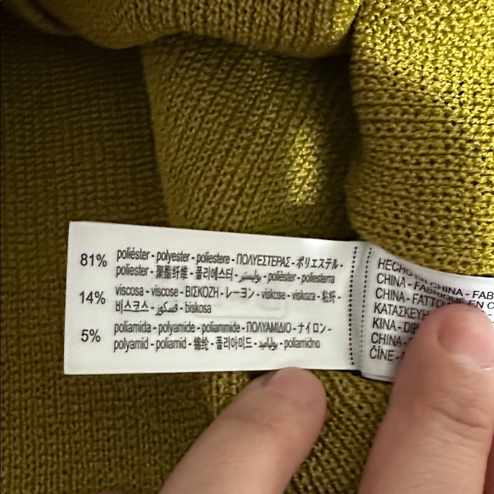 ZARA Knit Cardigan with golden buttons 2756/010 - Picture 15 of 15